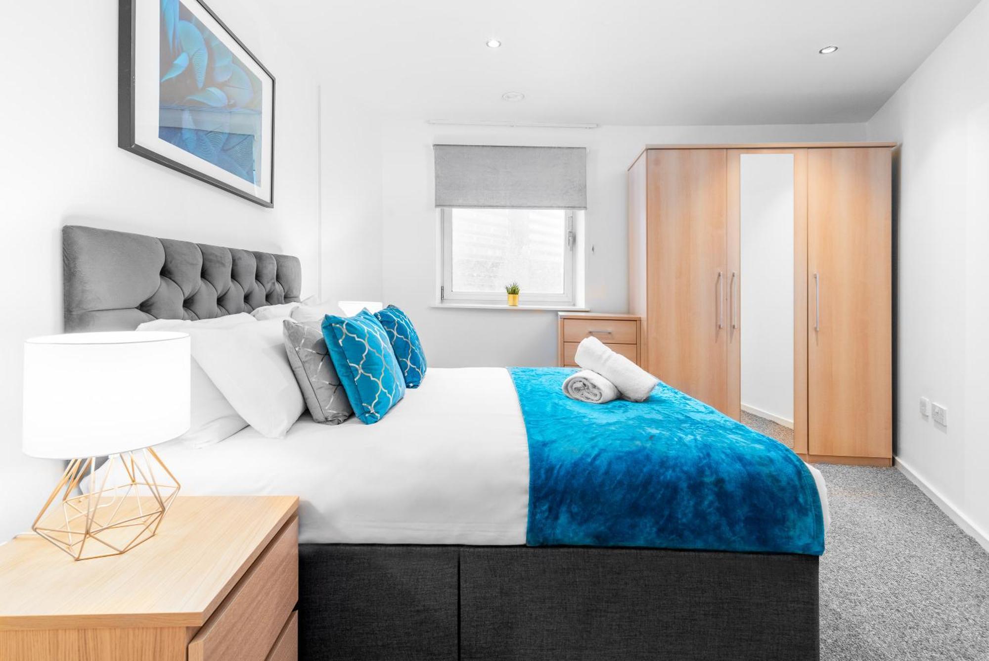 City Centre Apartment - 2 Bedroom - Secure Parking - Top Rated - 201M Birmingham Eksteriør billede