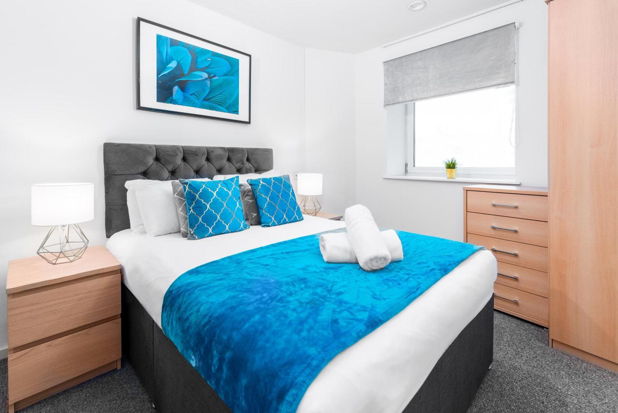 City Centre Apartment - 2 Bedroom - Secure Parking - Top Rated - 201M Birmingham Eksteriør billede