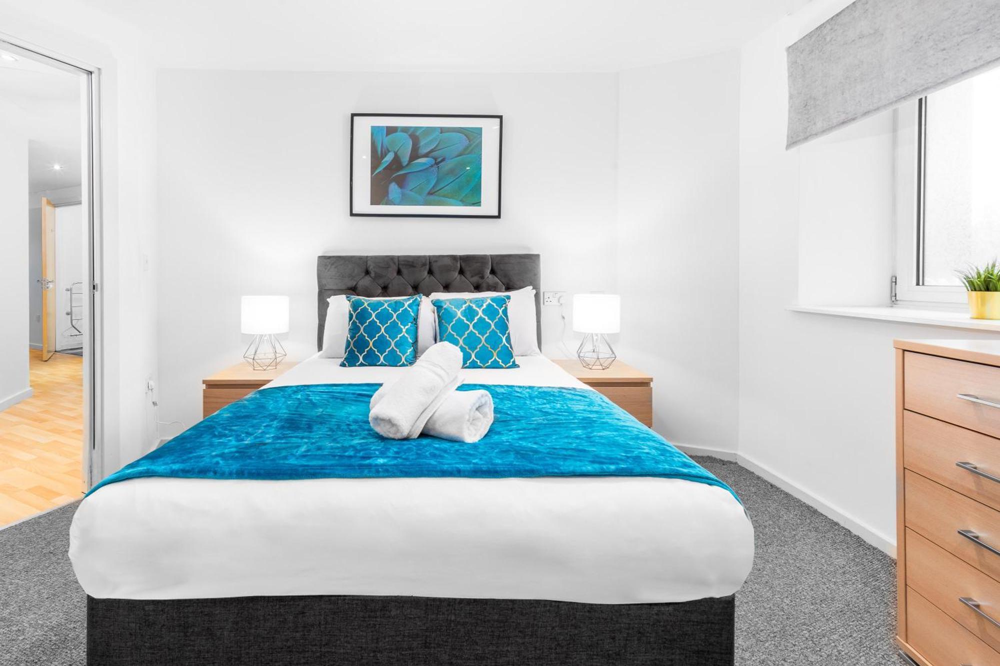City Centre Apartment - 2 Bedroom - Secure Parking - Top Rated - 201M Birmingham Eksteriør billede