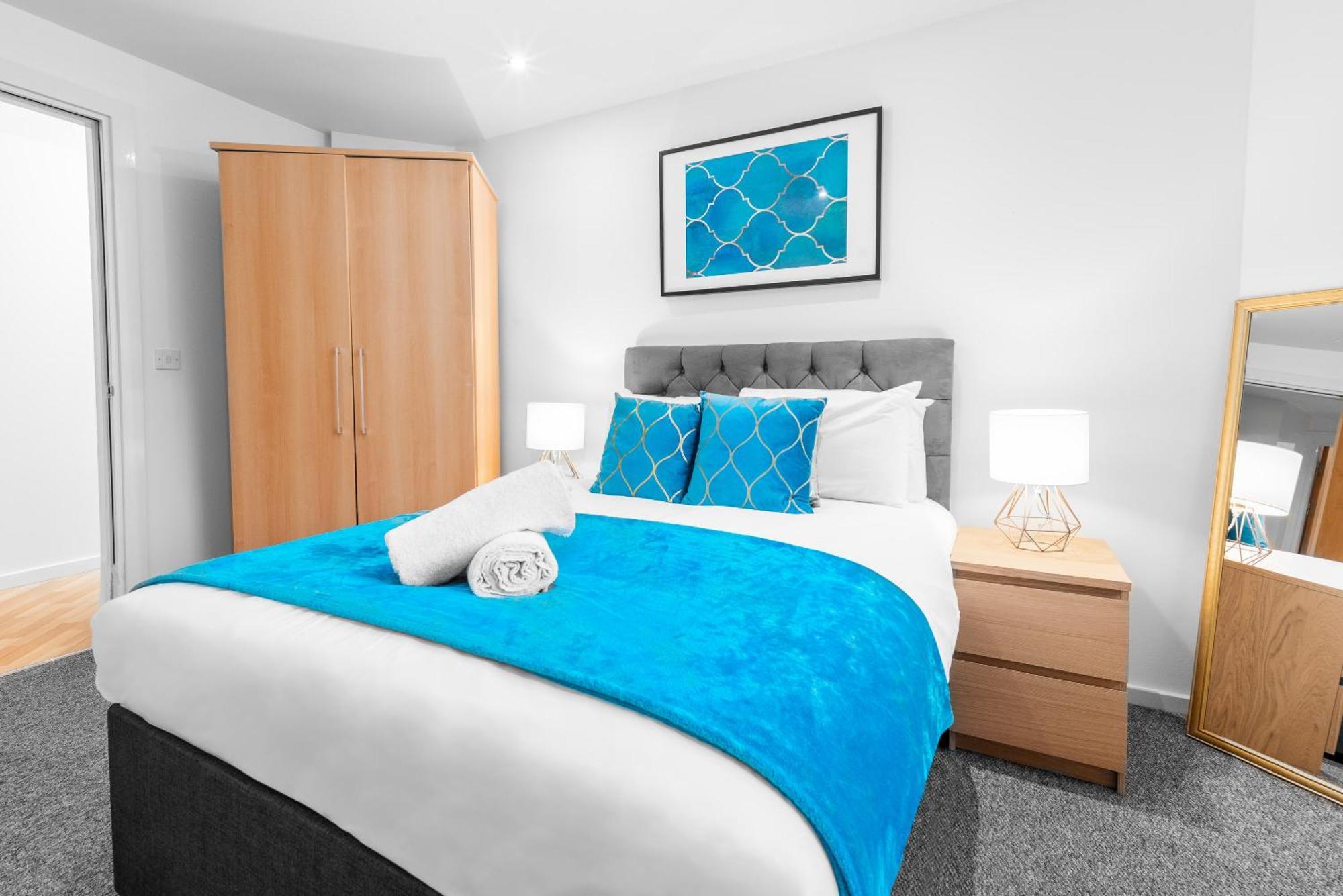 City Centre Apartment - 2 Bedroom - Secure Parking - Top Rated - 201M Birmingham Eksteriør billede